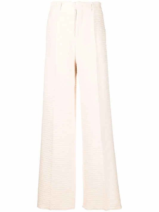 High-Waisted-Woven Trousers