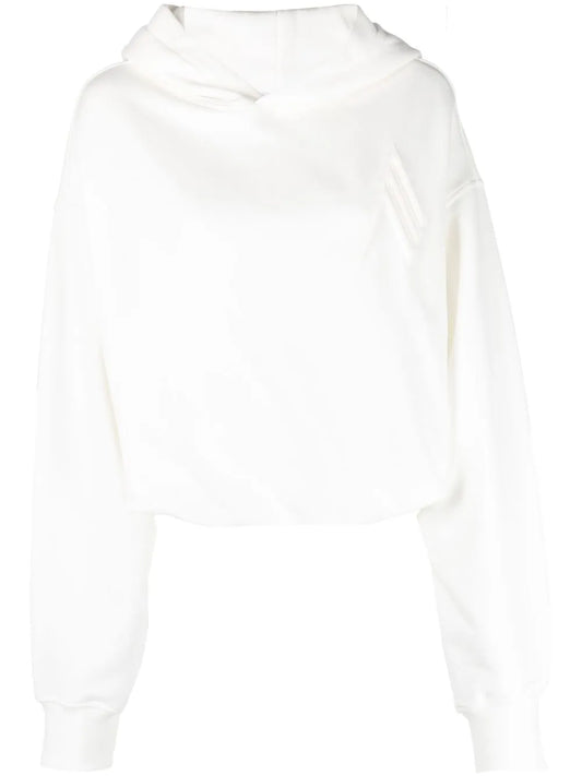 Logo Embossed Hoodie