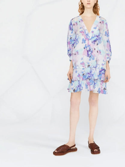 Oslona Floral-Print Dress