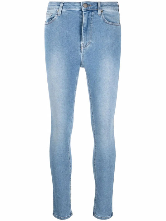 Logo-Patch Denim Jeans