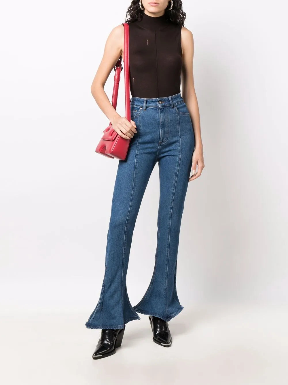 High Neck Cashmere Vest
