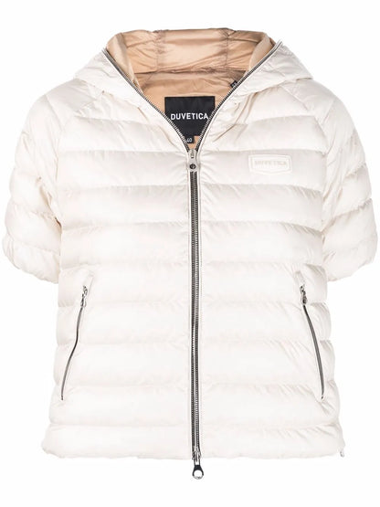 Three-Quarter Sleeve Puffer Jacket
