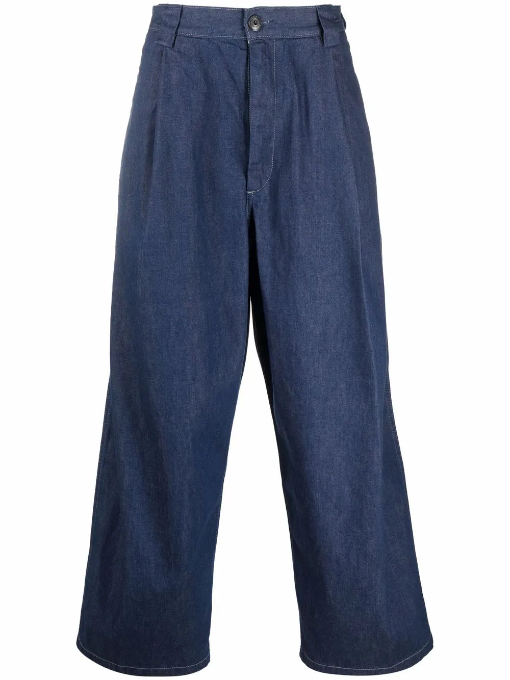Denim Family Wide-Leg Jeans