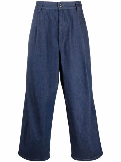 Denim Family Wide-Leg Jeans