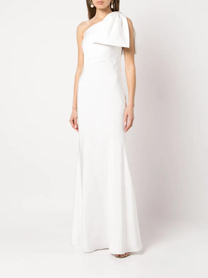 Aubrey One-Shoulder Gown