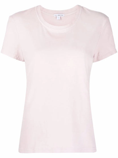 Round-Neck Cotton T-Shirt