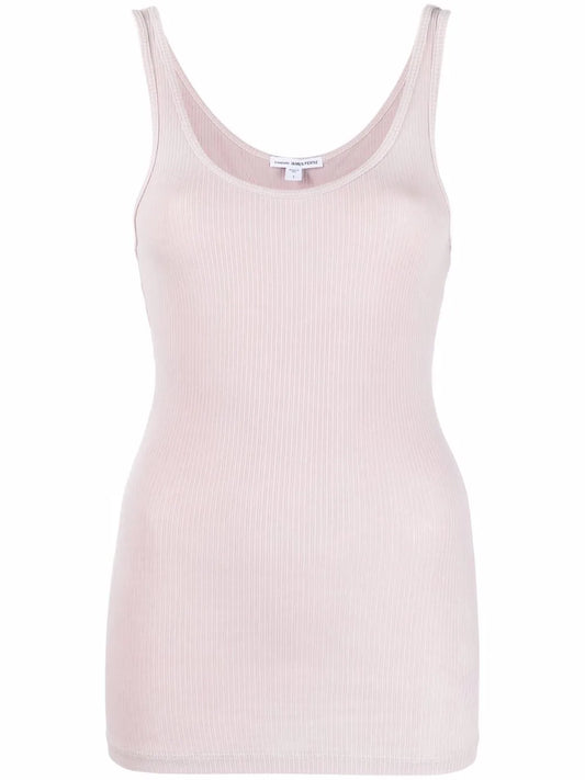 Ribbed U-Neck Vest