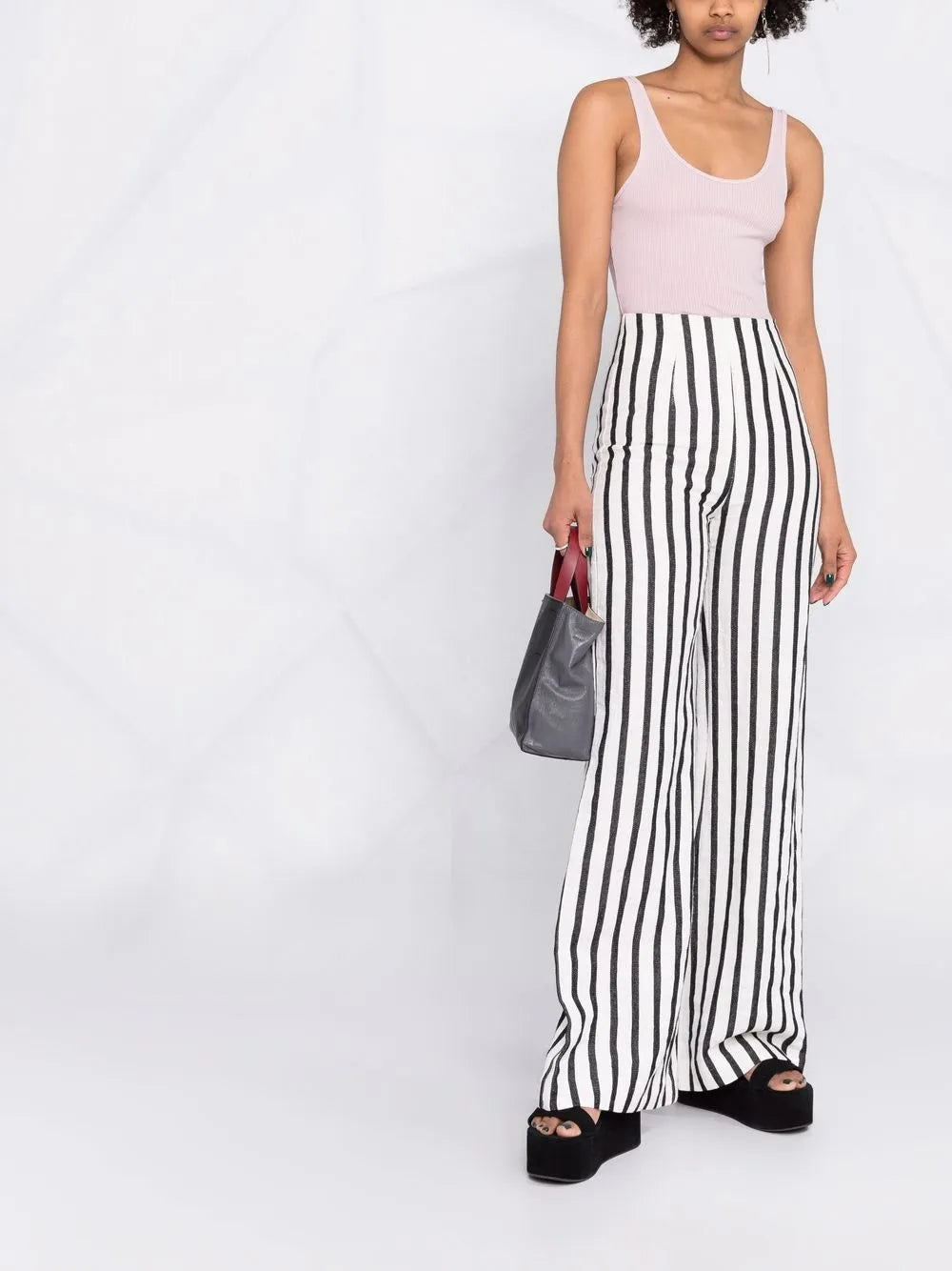 Ribbed U-Neck Vest