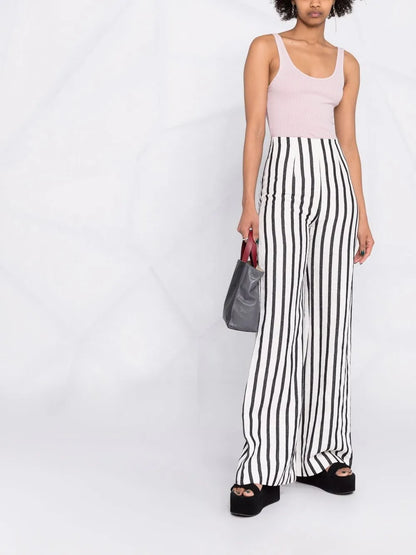 Ribbed U-Neck Vest