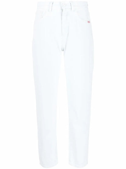 High-Waist Boyfriend Jeans