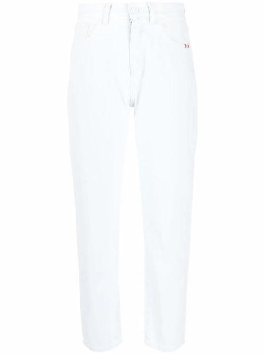 High-Waist Boyfriend Jeans