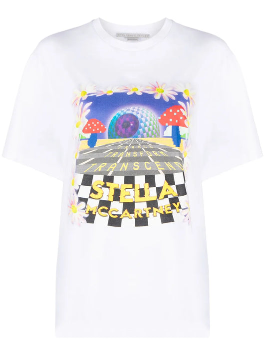 Transcend Graphic-Print T-Shirt