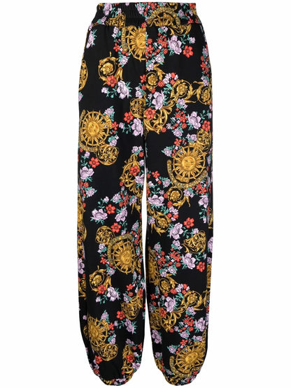 Sun Flower Garland Trousers