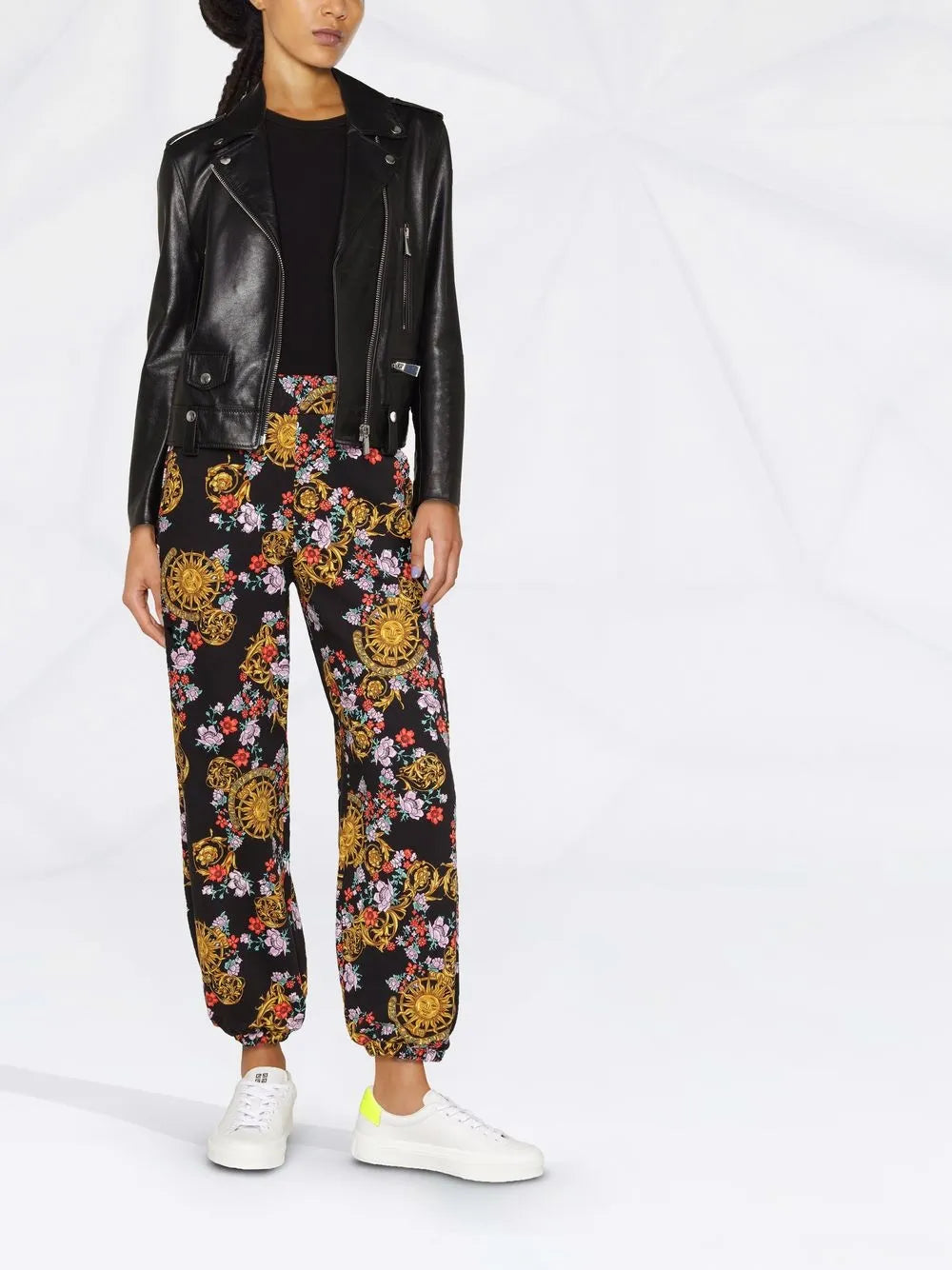 Sun Flower Garland Trousers