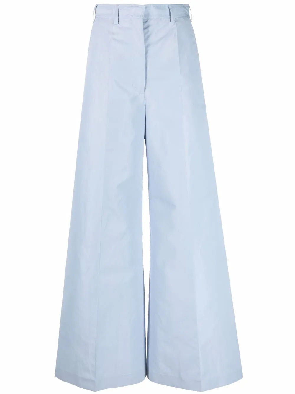 High-Waisted Wide-Leg Trousers