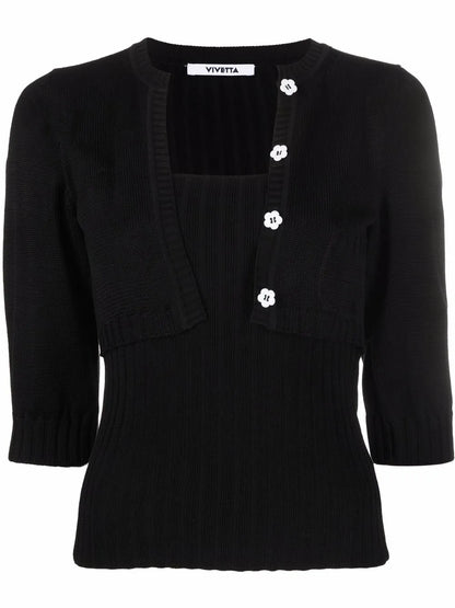 Layered Two-Piece Jumper
