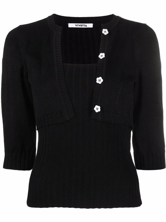 Layered Two-Piece Jumper