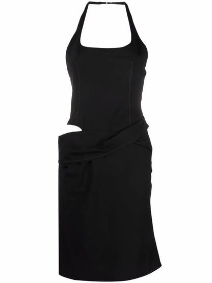 La Robe Hielo Asymmetric Dress