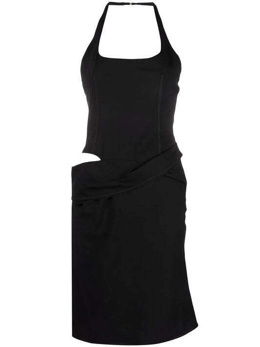 La Robe Hielo Asymmetric Dress