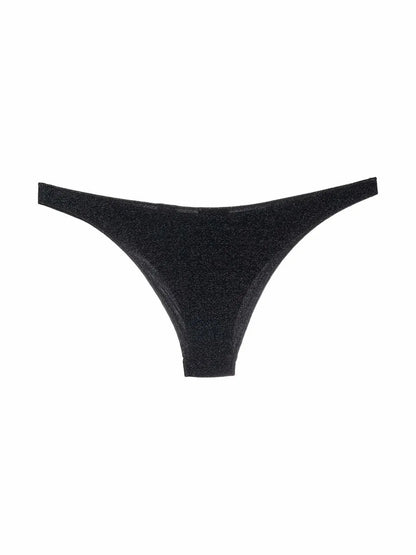 Glitter Low-Rise Bikini Bottoms