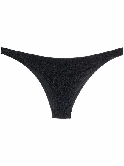 Glitter Low-Rise Bikini Bottoms