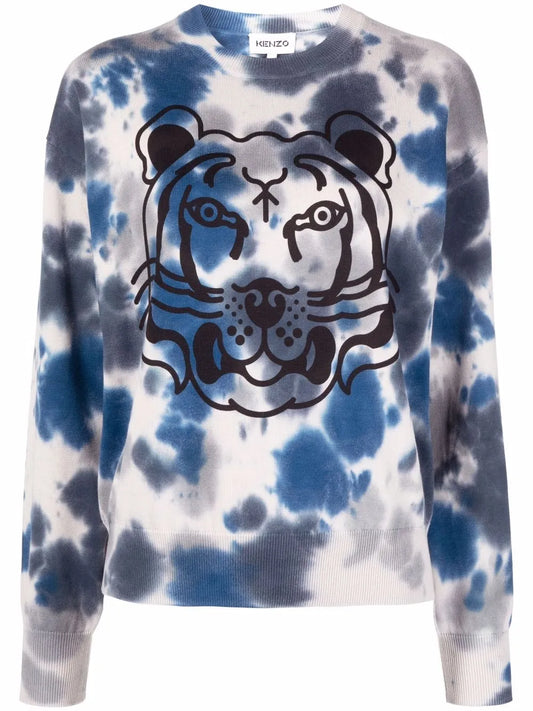 K-Tiger Tie-Dye Sweatshirt