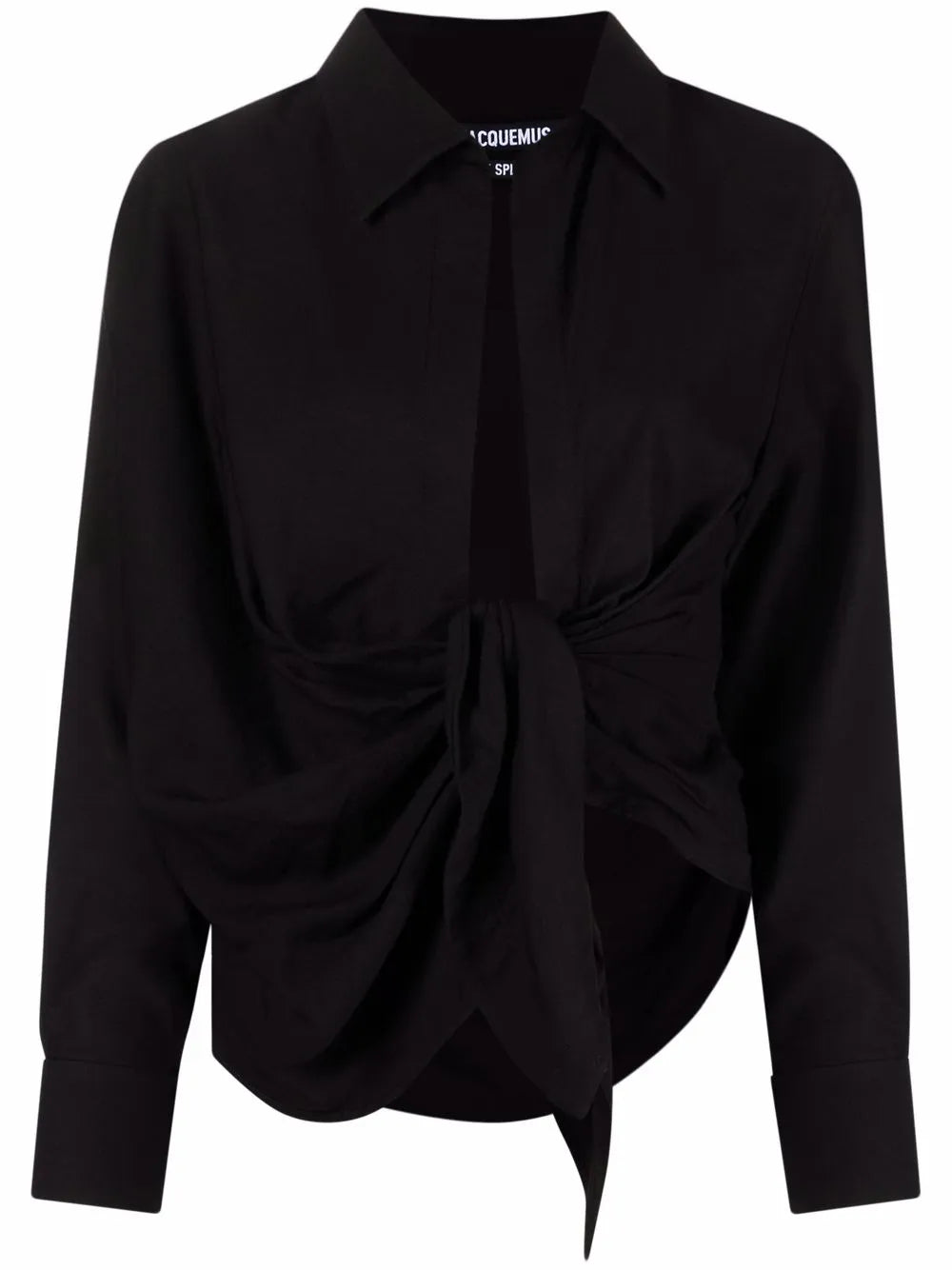 La Chemise Bahia Draped Shirt