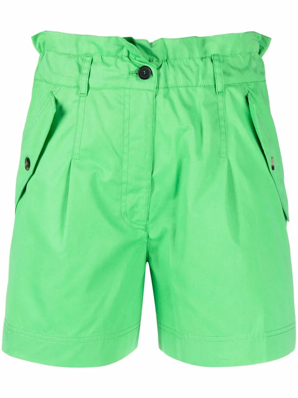 High-Waisted Cargo Shorts