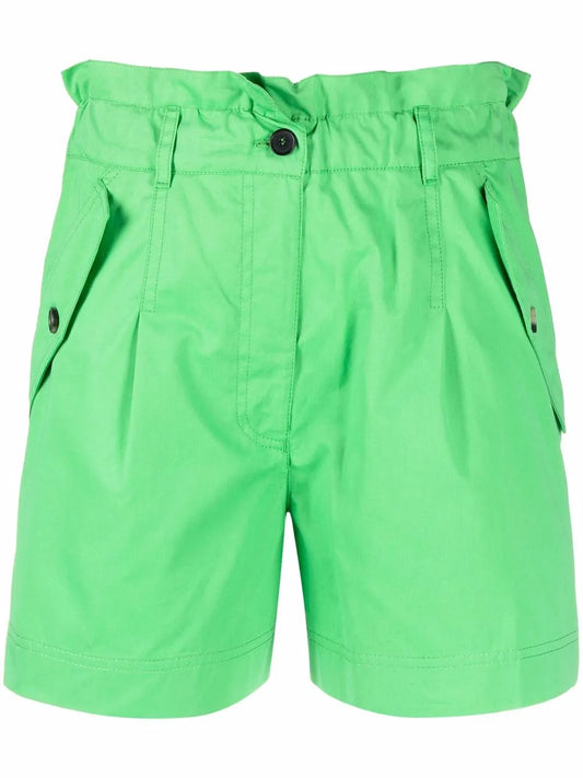 High-Waisted Cargo Shorts
