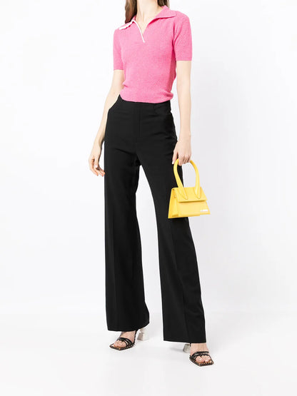 Le Pantalon Sauge Flared Trousers