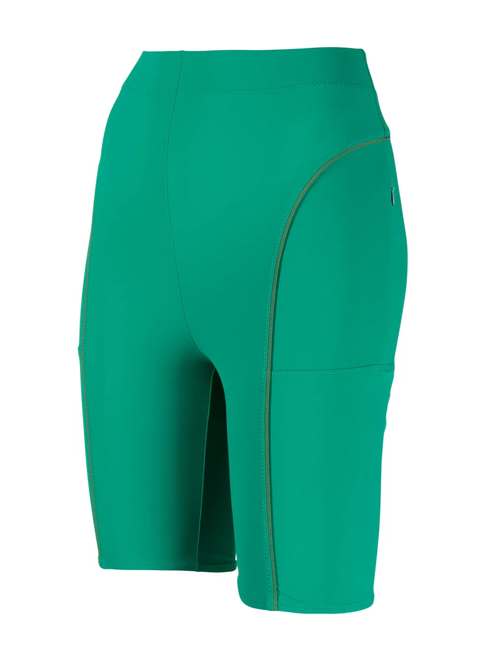 Contrasting Pipe-Trim Shorts