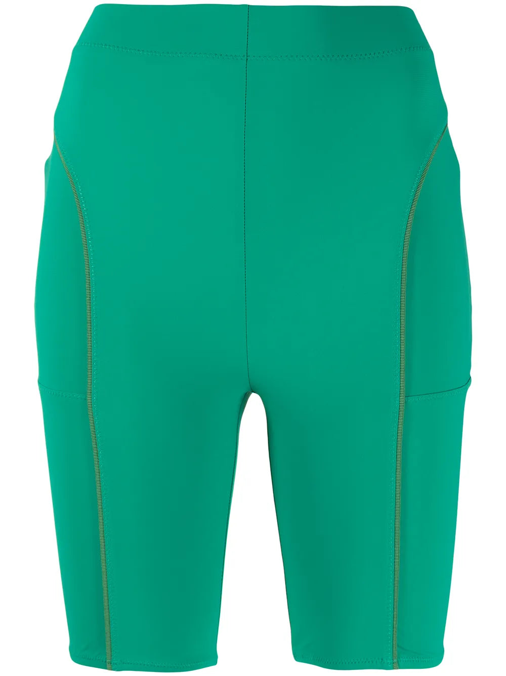 Contrasting Pipe-Trim Shorts