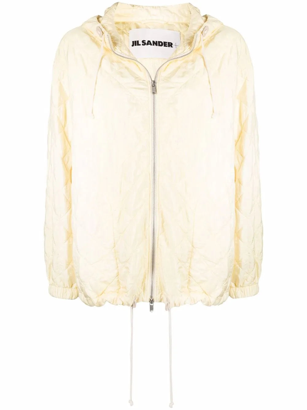 Diamond-Quilted Silk-Blend Jacket