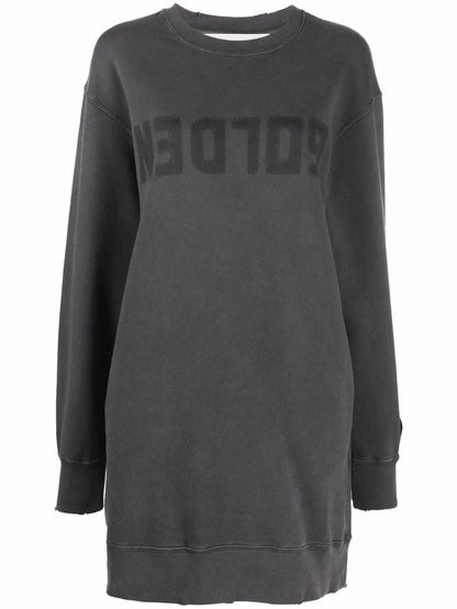 Logo Crew-Neck Jumper Dress