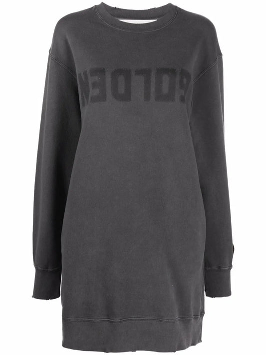 Logo Crew-Neck Jumper Dress