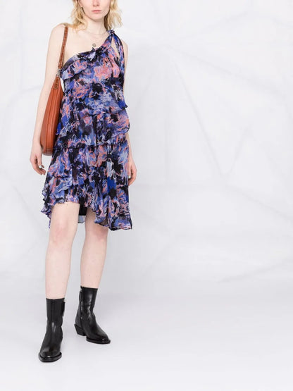 Jofrey Abstract-Print Dress
