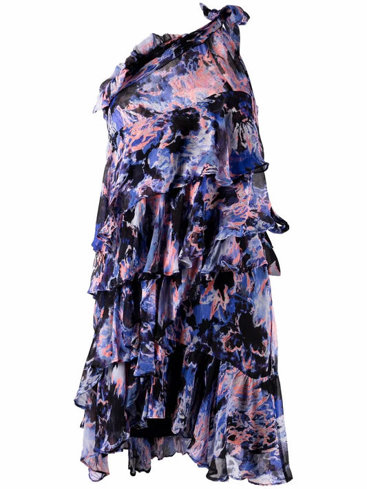 Jofrey Abstract-Print Dress