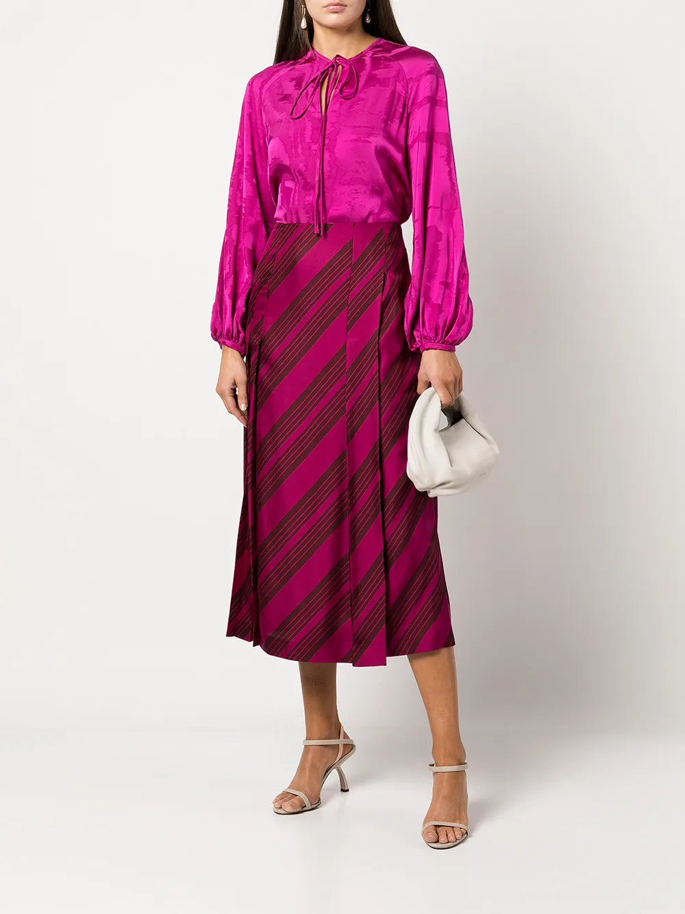 Vigolene Tie-Front Blouse