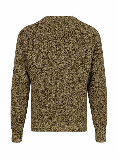 Melange Rib Knit Sweatshirt