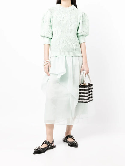 Chunky-Knit Organic Cotton Jumper