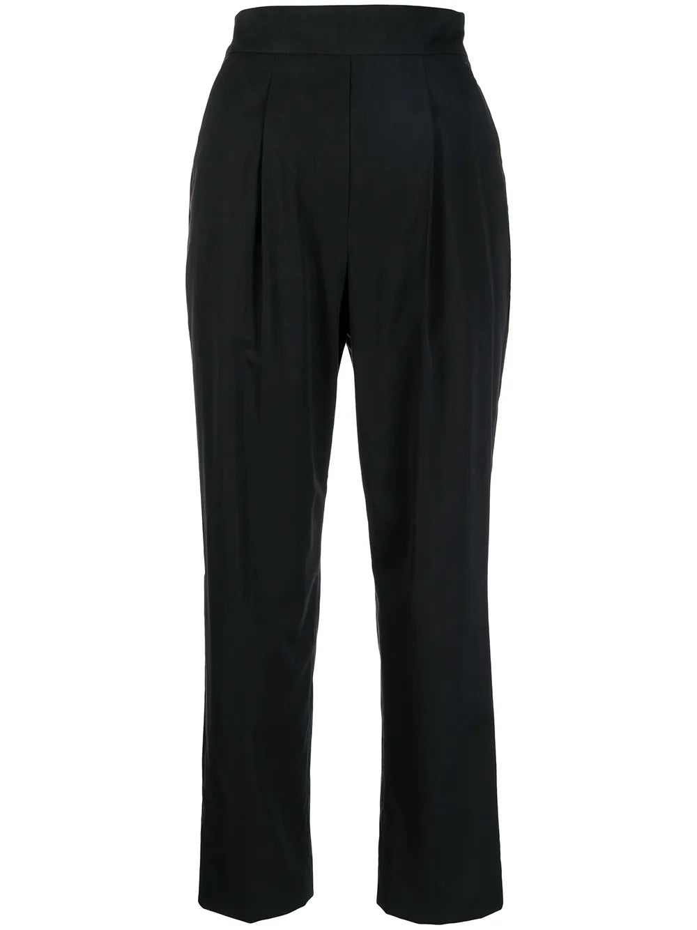 High-Rise Straight-Leg Trousers