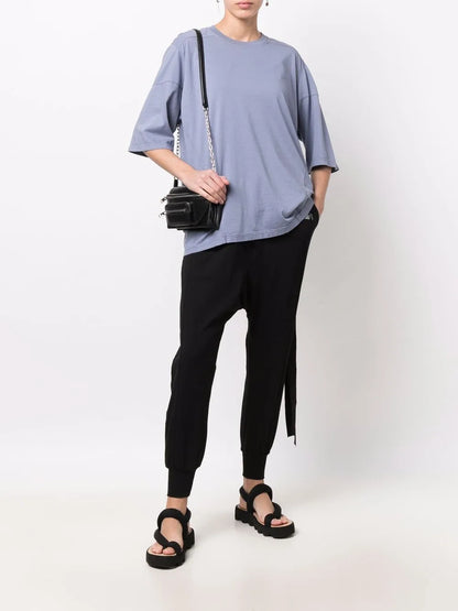 Drop-Shoulder Cotton T-Shirt
