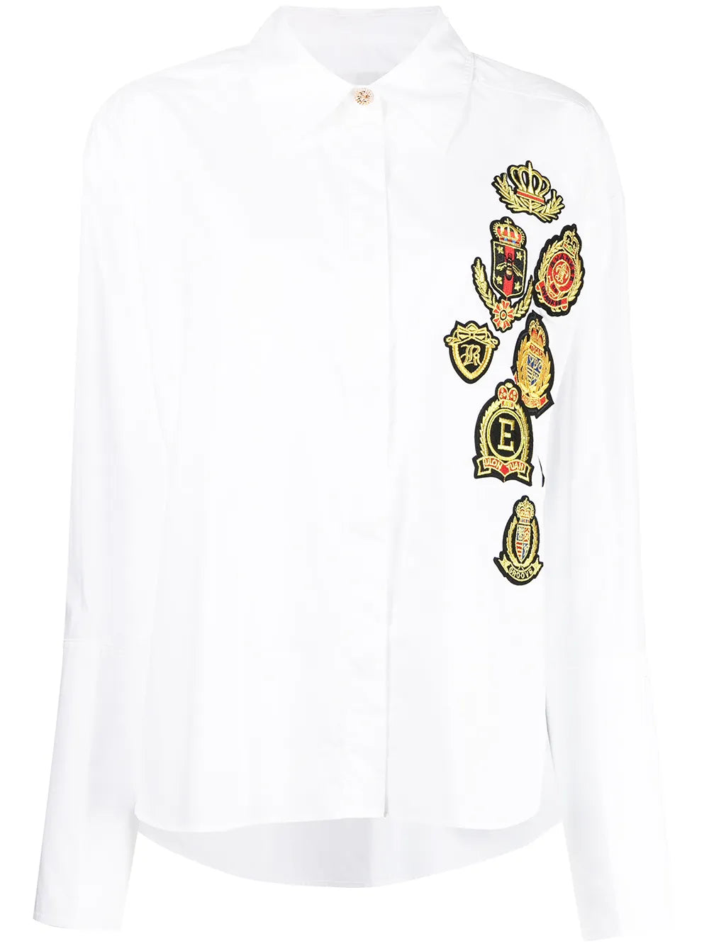 Embroidered Long-Sleeve Shirt