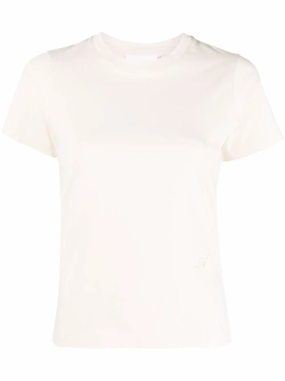 Embroidered-Logo Detail T-Shirt