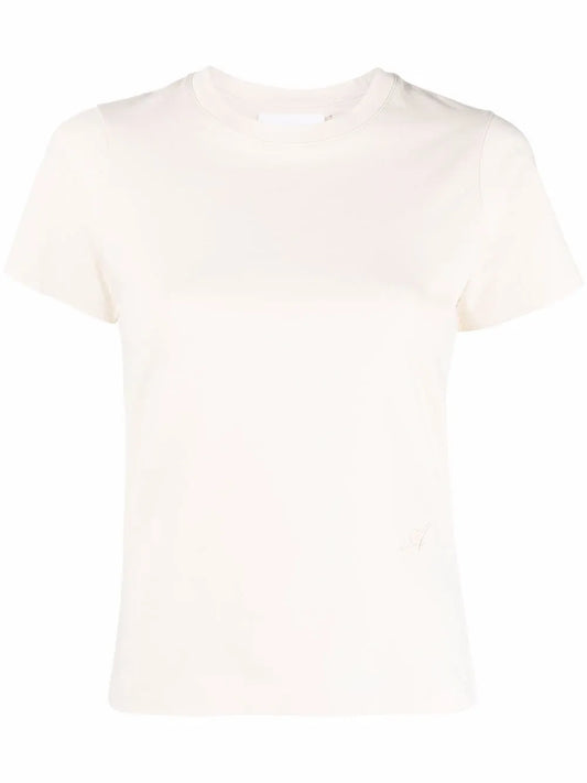 Embroidered-Logo Detail T-Shirt