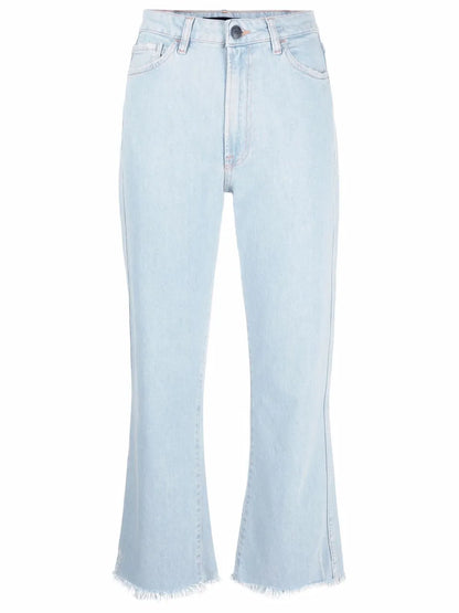 Emma Cropped Flared Jeans