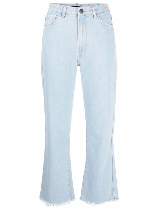Emma Cropped Flared Jeans