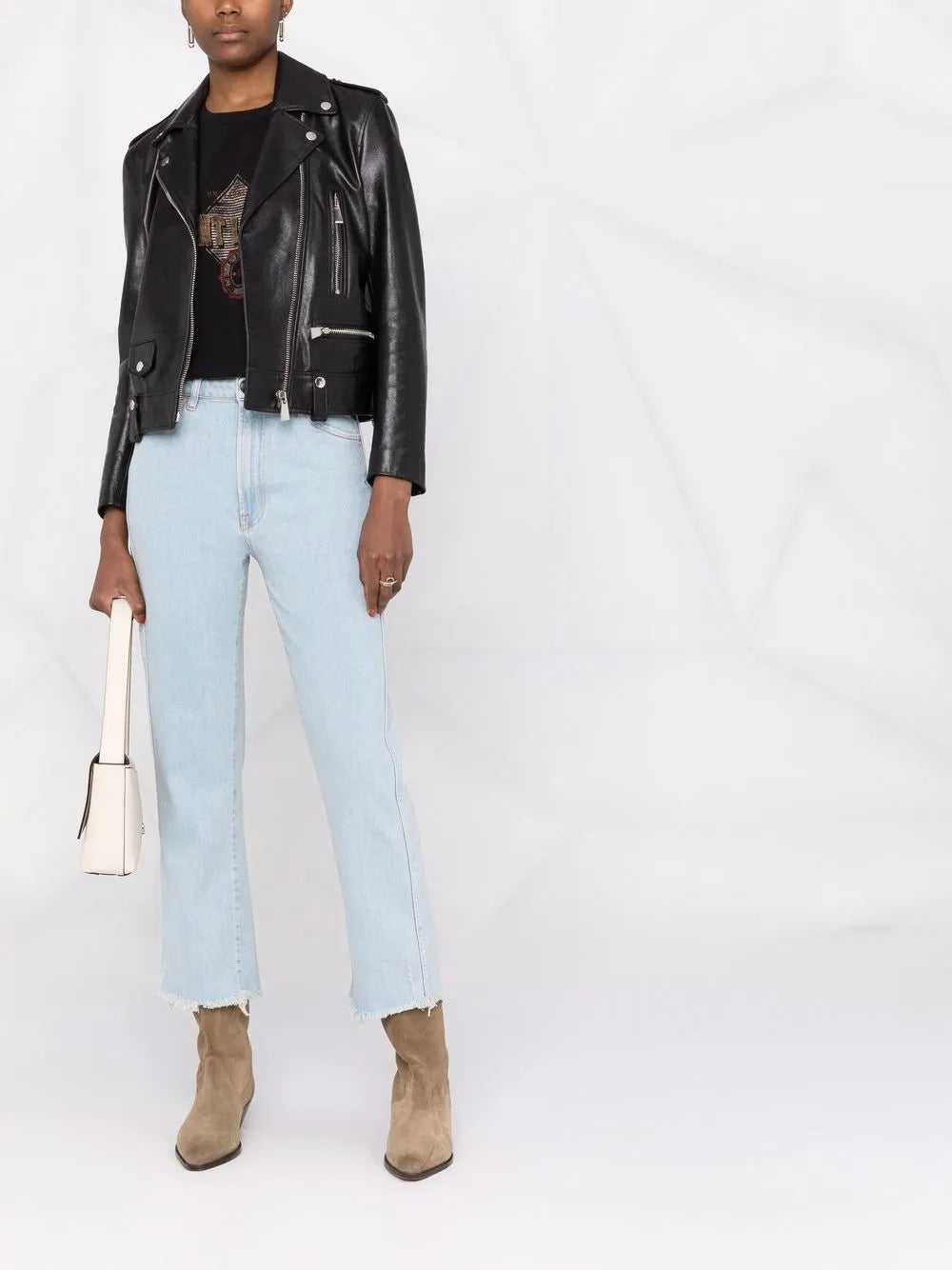 Emma Cropped Flared Jeans