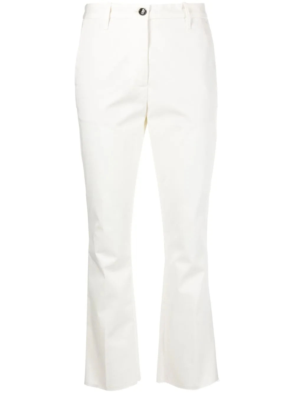 Mid-Rise Cropped Trousers