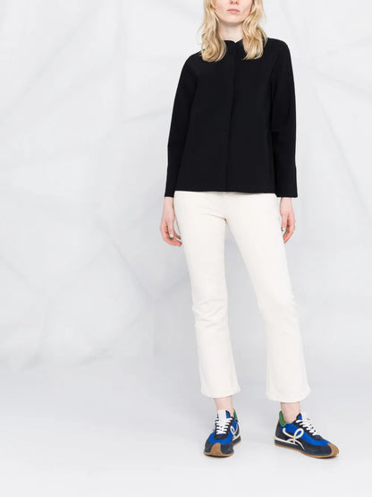Concealed-Front Tonal Jacket